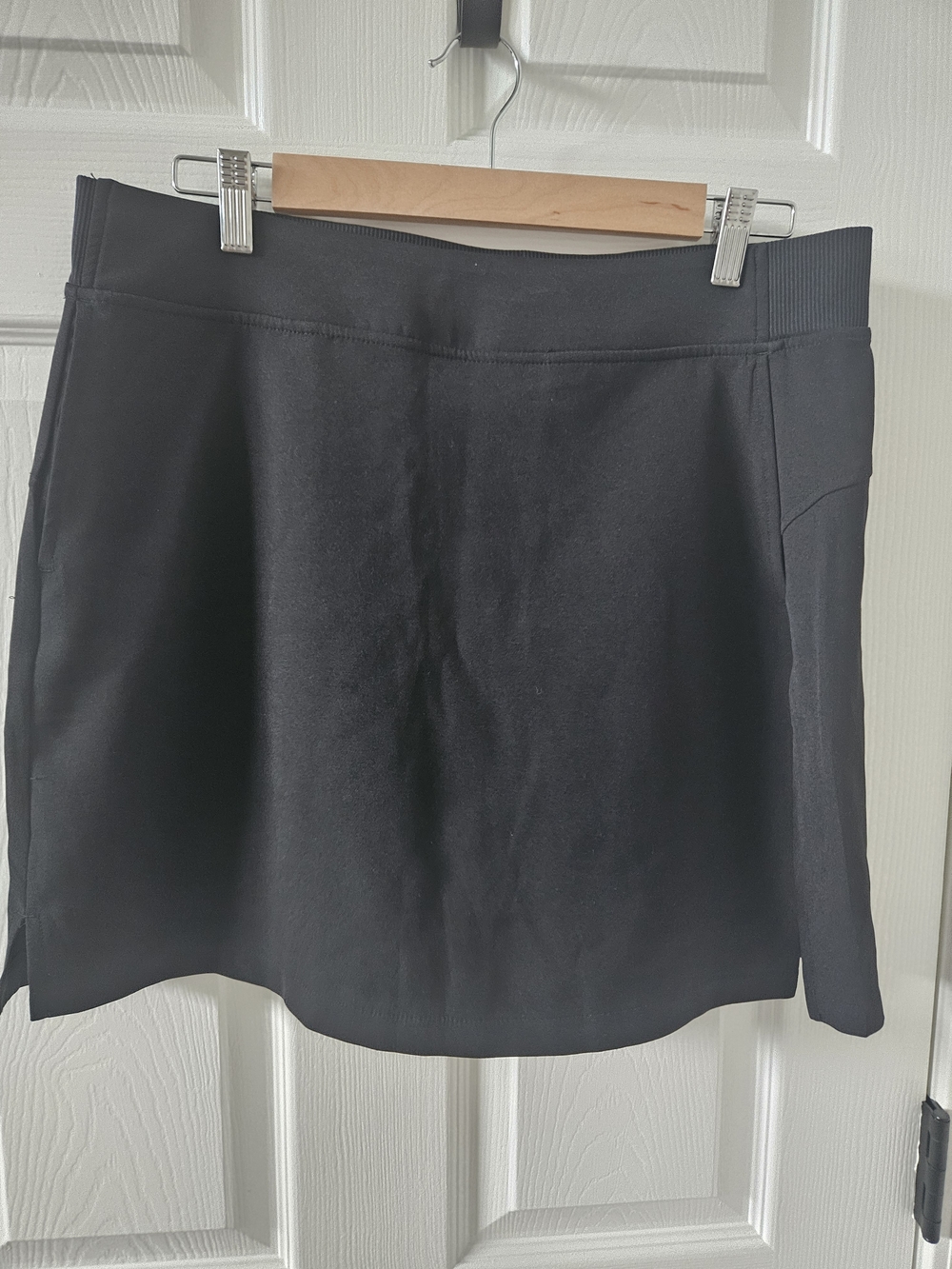 32 Degrees Black Mini Skirt with Side Panels